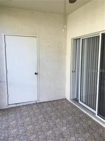a view of front door