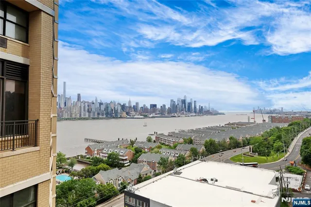 a view of a city with lots of buildings
