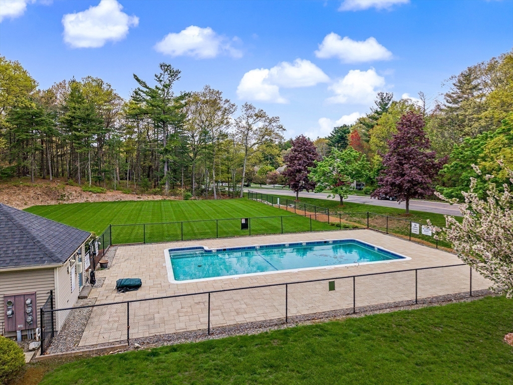3 Oak View Terrace, Unit 3 Franklin, MA 02038 - Photo 35 of 38 a view of a backyard with swimming pool