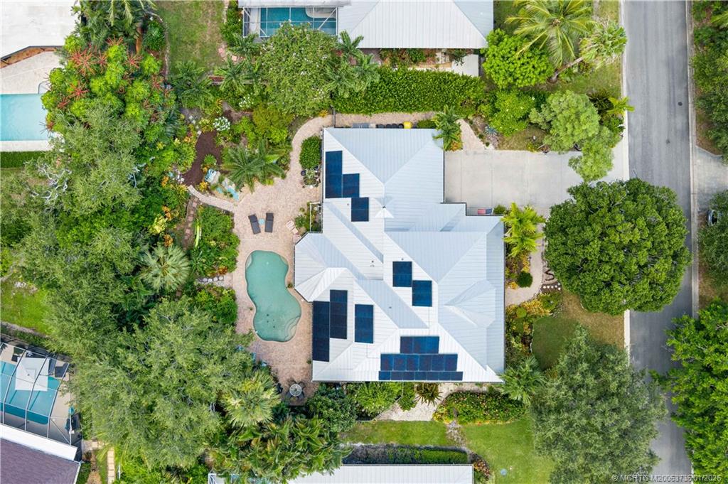 4 Lantana Lane Sewall's Point, FL 34996 - Photo 41 of 47 an aerial view of a house