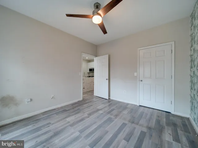 wooden floor in an empty room