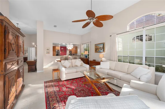 a outdoor living space with furniture and garden view