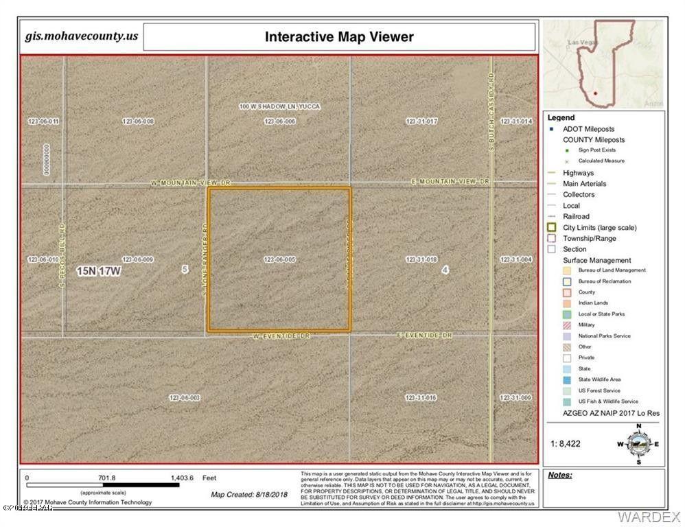 790 South Lone Ranger Road South Yucca, AZ 86438 - Photo 1 of 1 Map View