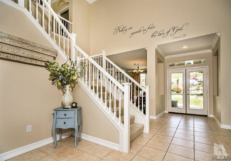 239 Knoll Ridge Road Simi Valley, CA 93065 - Photo 7 of 61 a view of an entryway with a workspace