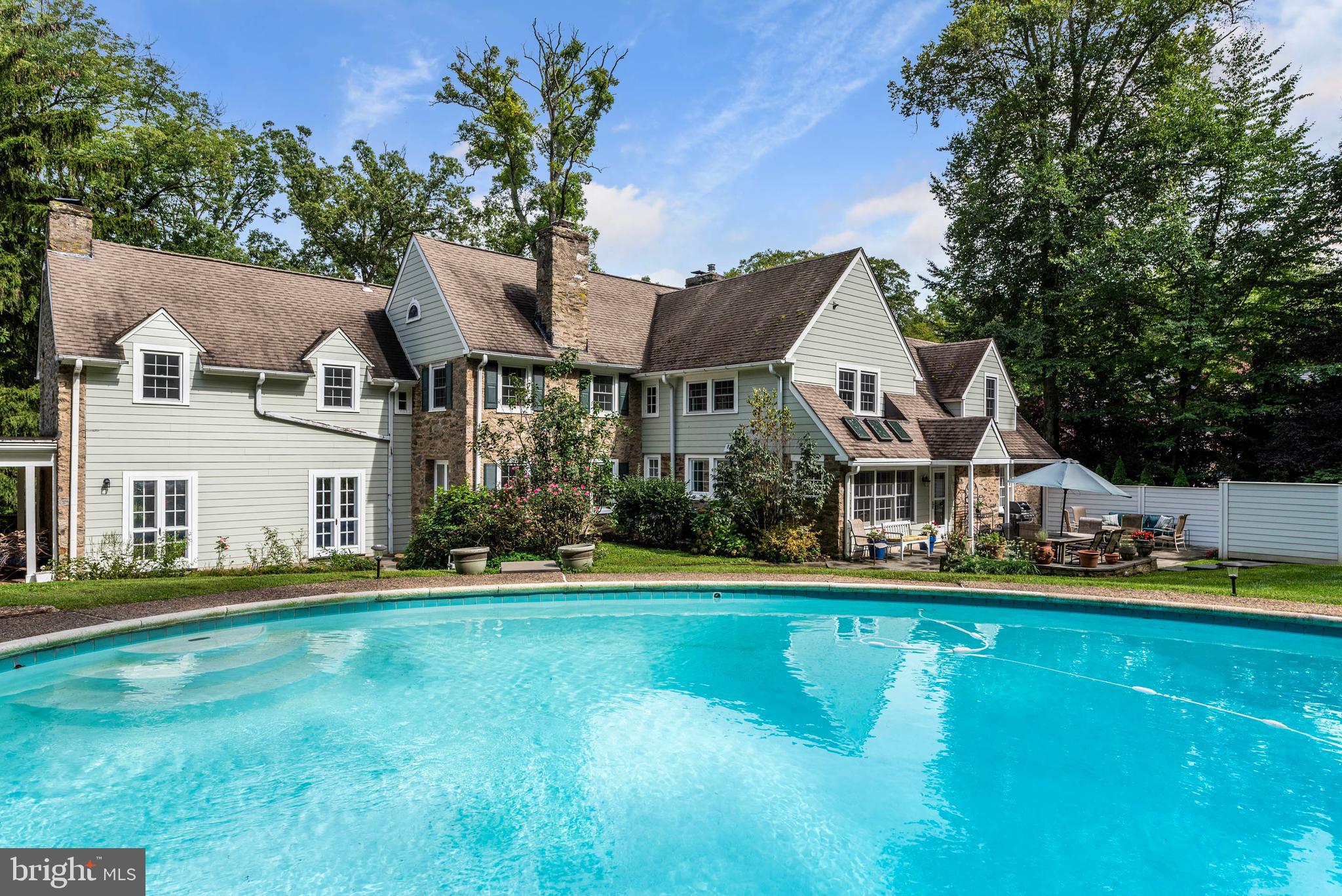 795 Harrison Road Villanova, PA 19085 - Photo 42 of 55 Pool View