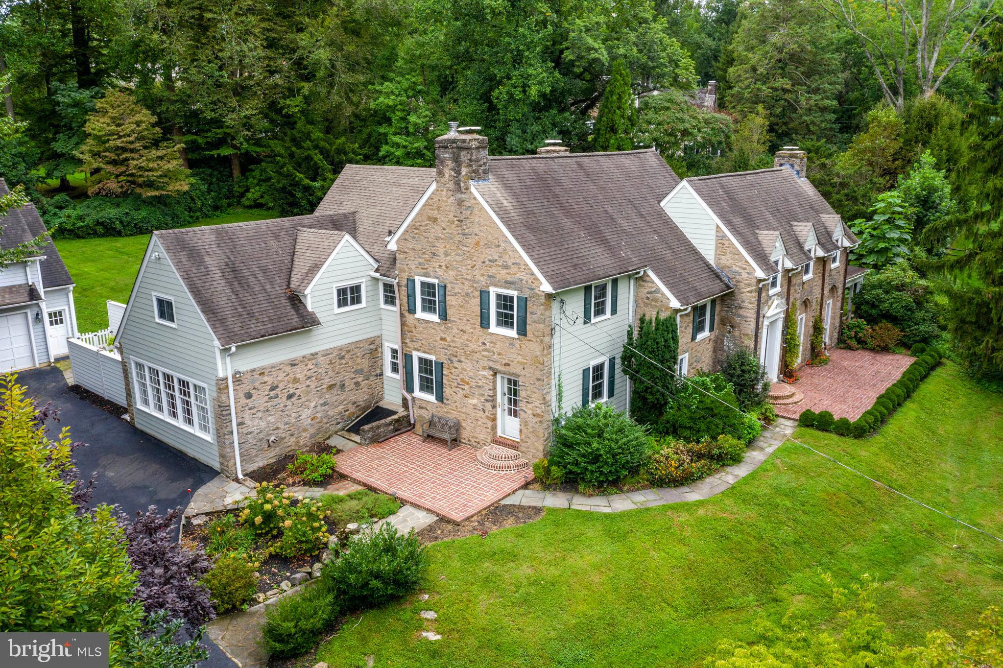 795 Harrison Road Villanova, PA 19085 - Photo 53 of 55 Front view of 2 Brick Terraces