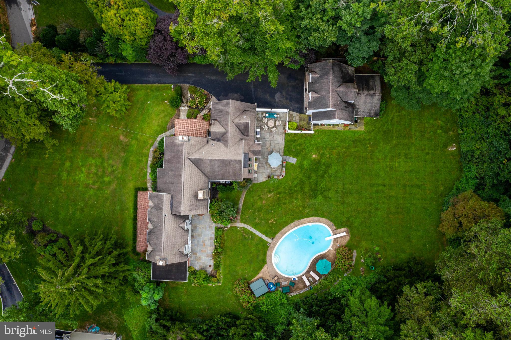 795 Harrison Road Villanova, PA 19085 - Photo 54 of 55 Drone Shot