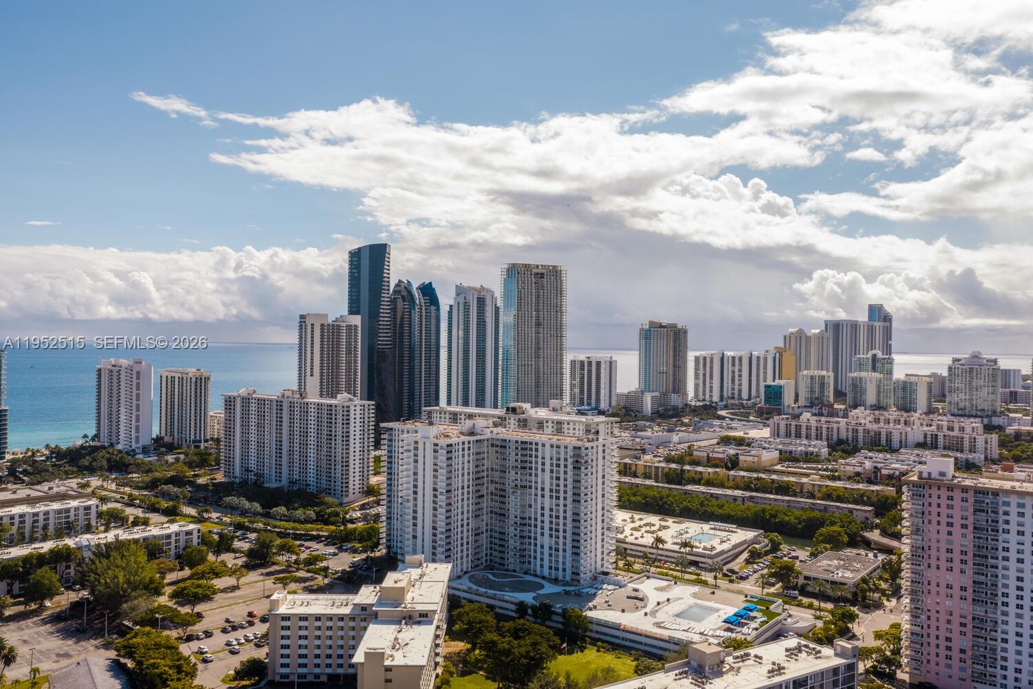 231 174th Street, Unit 2018 Sunny Isles Beach, FL 33160 - Photo 3 of 25 a view of a city with tall buildings