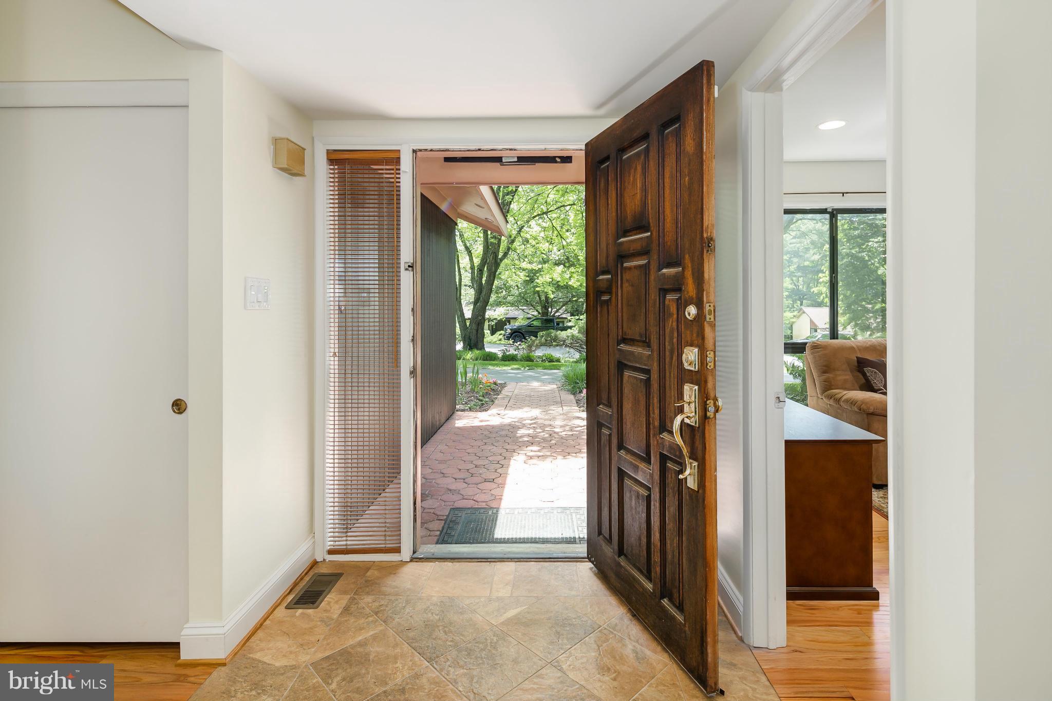 2309 November Lane Reston, VA 20191 - Photo 3 of 29 a view of a hallway with a entryway door
