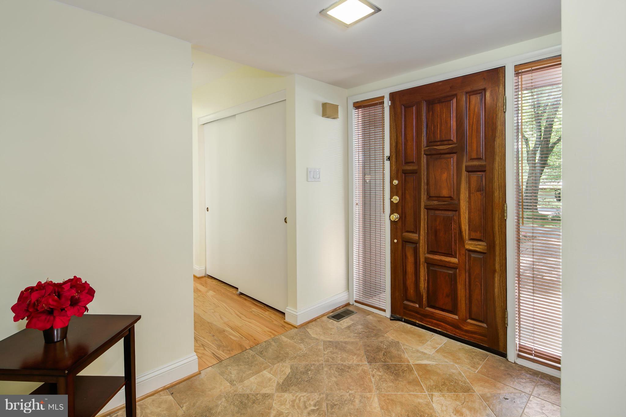 2309 November Lane Reston, VA 20191 - Photo 22 of 29 a view of an entryway with wooden floor