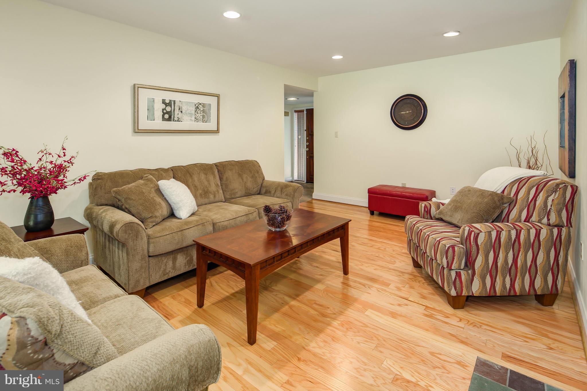 2309 November Lane Reston, VA 20191 - Photo 6 of 29 a living room with furniture and a wall painting