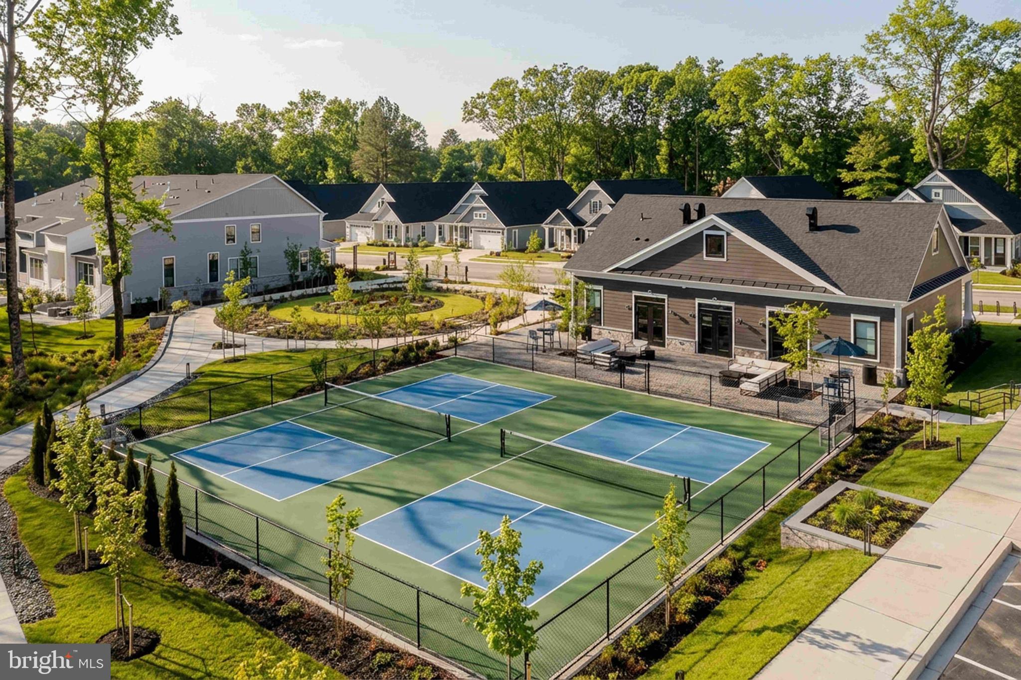 9676 Wishing Well Lane Ellicott City, MD 21042 - Photo 25 of 25 a view of a house with swimming pool and chairs