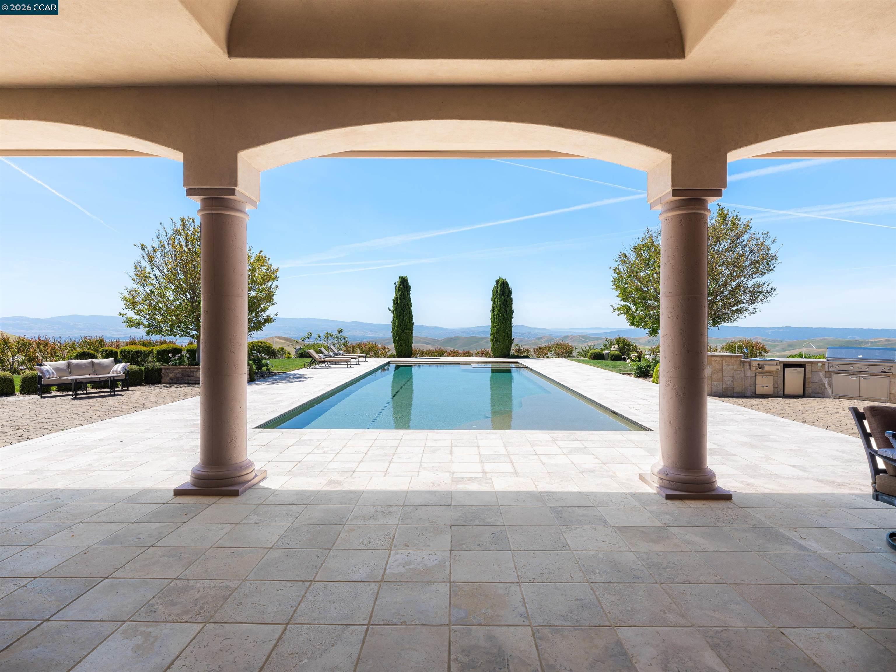 2020 Victorine Road Livermore, CA 94551 - Photo 66 of 99 a view of swimming pool from a balcony