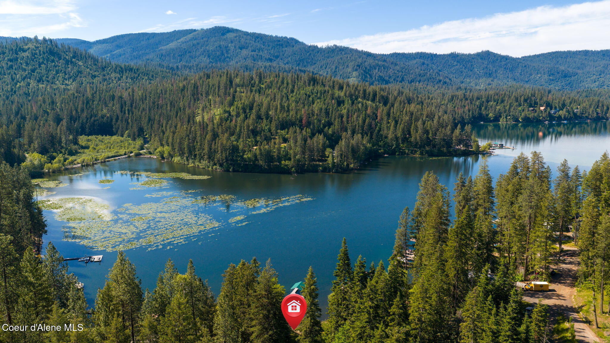 19503 East Hayden Lake Road Hayden, ID 83835 - Photo 61 of 72 Ariel Views
