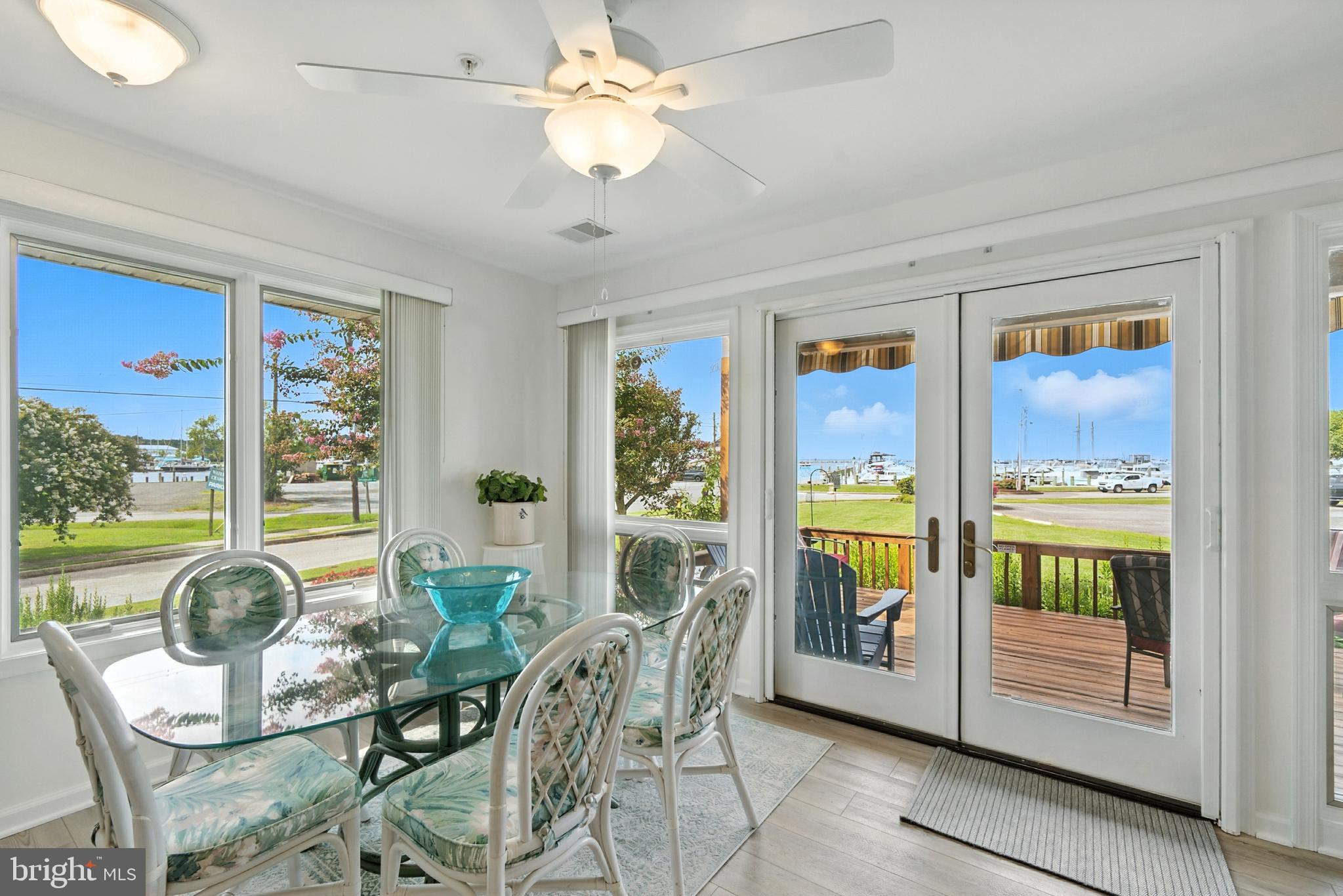 21090 West Sharp Street, Unit 112 Rock Hall, MD 21661 - Photo 10 of 28 Deck off the dining area