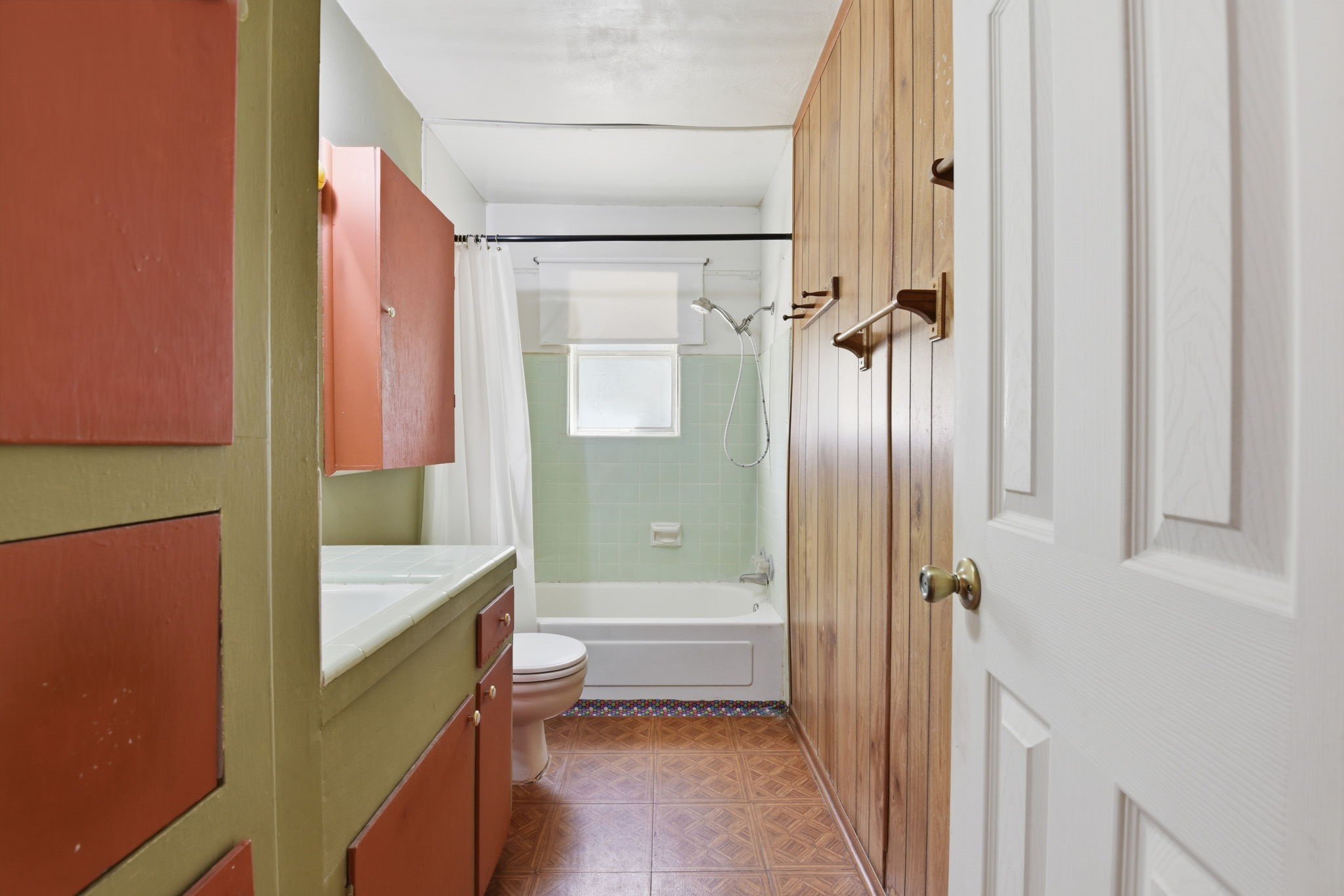 7555 Fm 1725 Road Coldspring, TX 77331 - Photo 17 of 31 a bathroom with a tub shower vanity and a sink