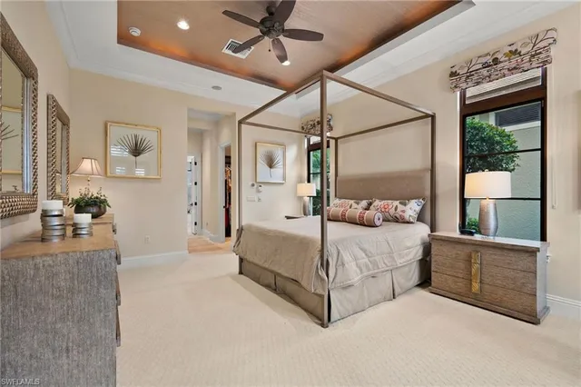a view of a livingroom with dining space and furniture