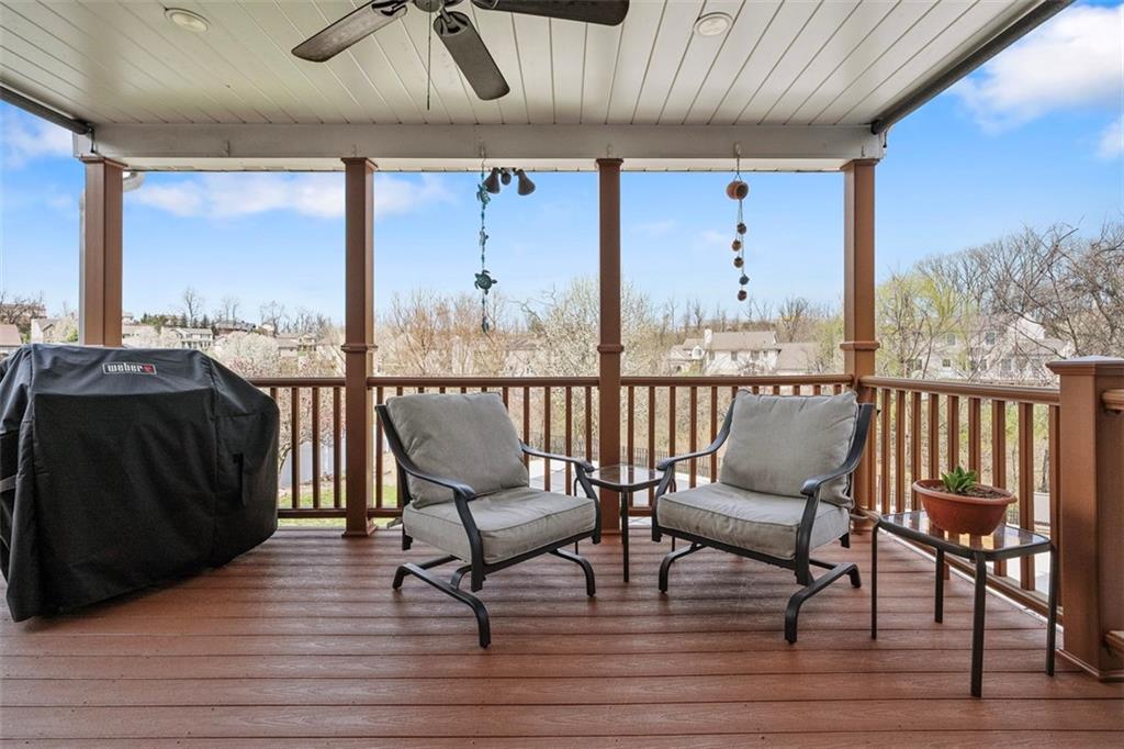 172 Valley Fields Drive Pittsburgh, PA 15239 - Photo 21 of 41 a view of a balcony with furniture