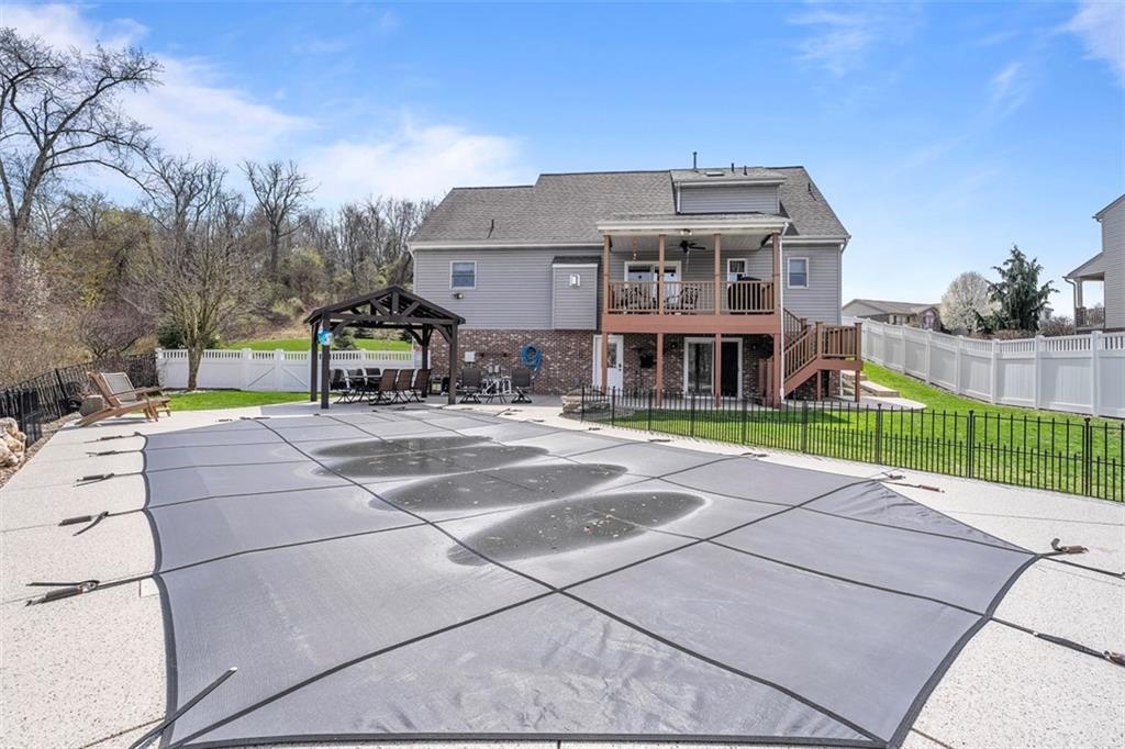 172 Valley Fields Drive Pittsburgh, PA 15239 - Photo 36 of 41 a view of a big building with a big yard and large trees