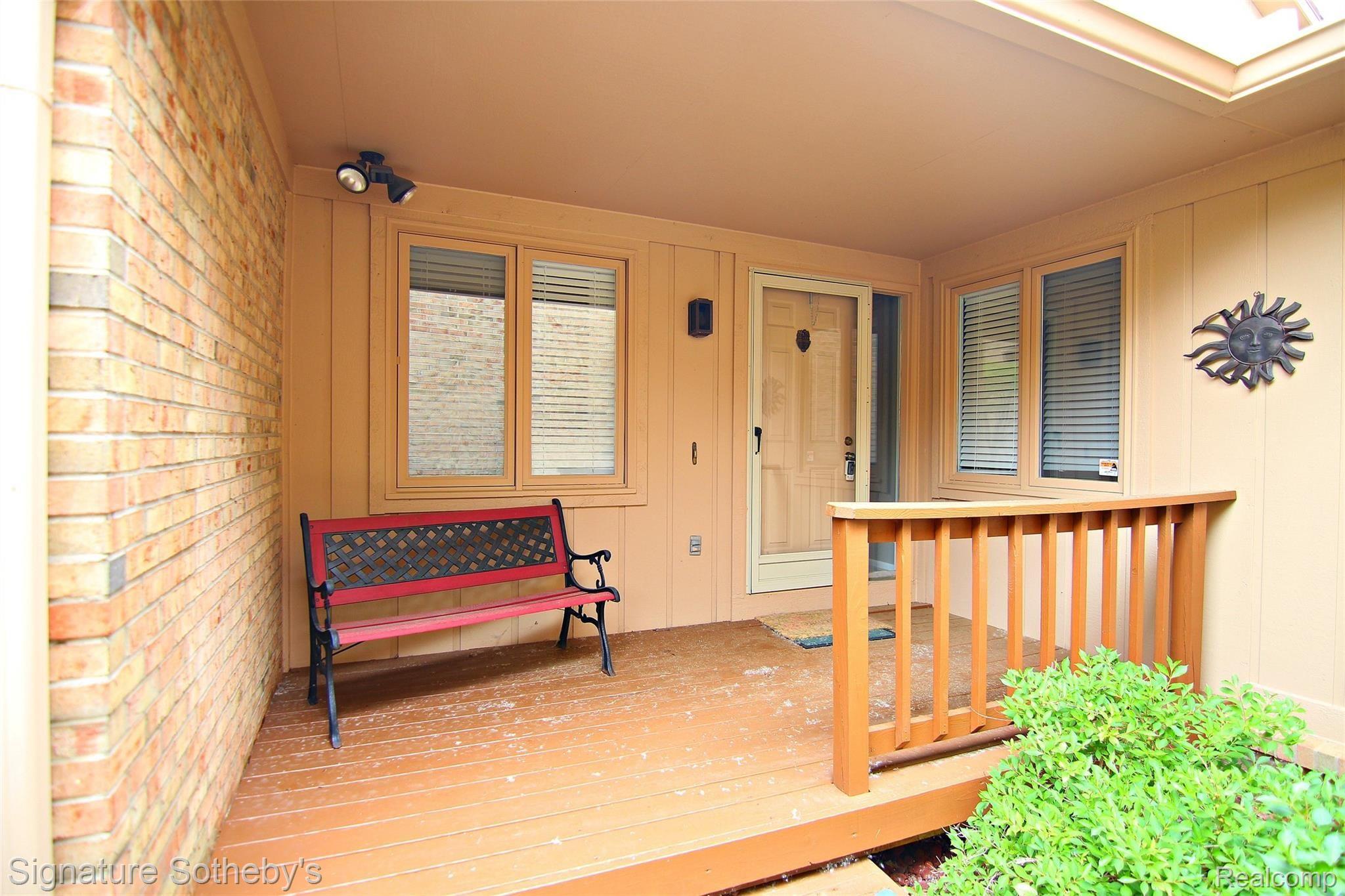 22020 River Ridge Trail, Unit 34 Farmington, MI 48335 - Photo 20 of 20 Covered Front Porch
