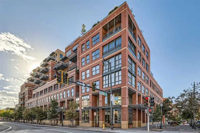 a front view of a building