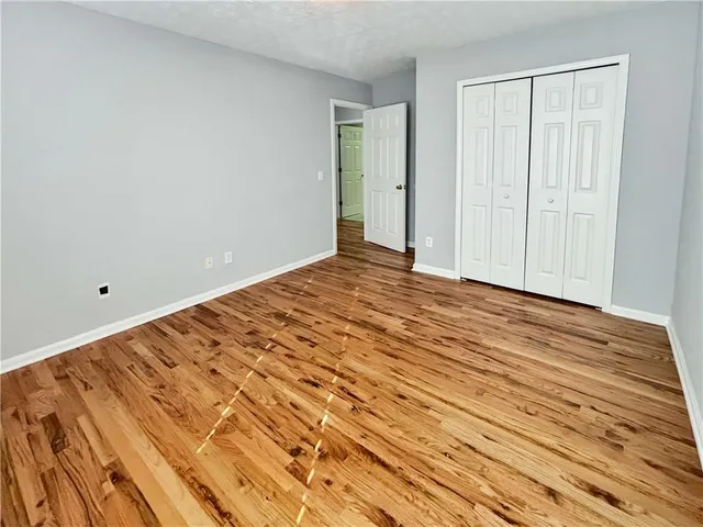 a view of empty room