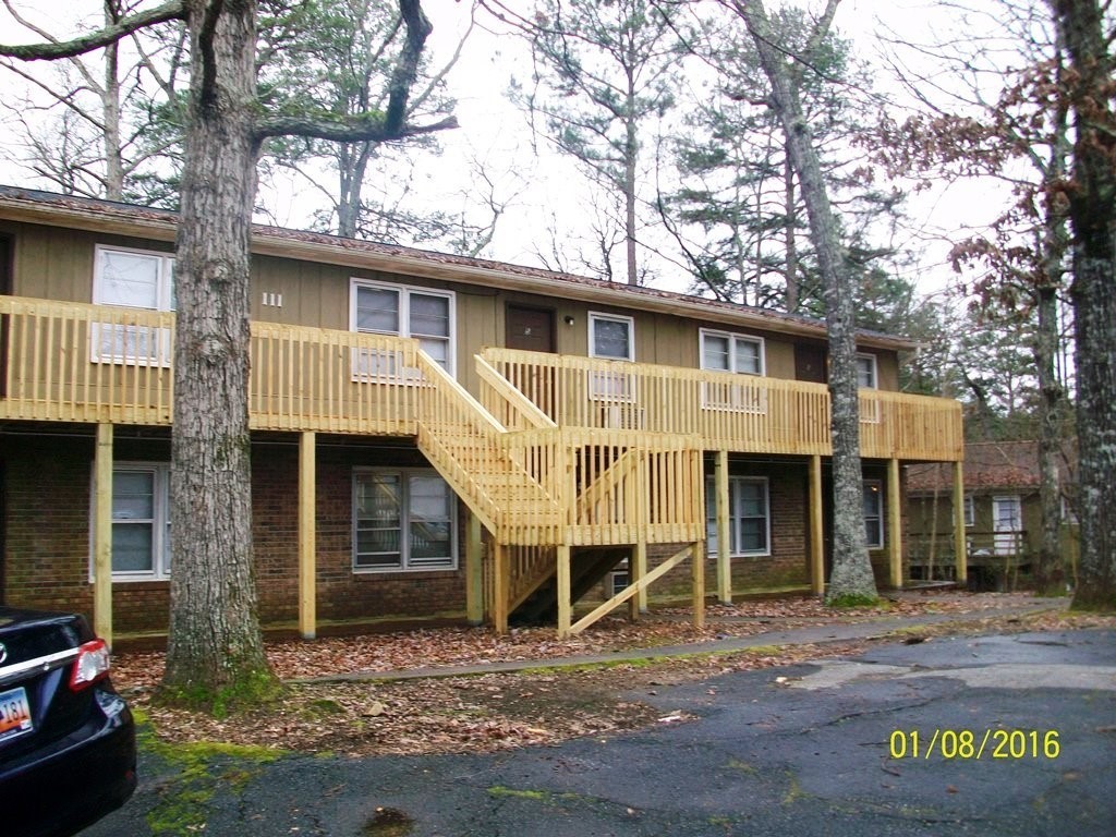 Front of building