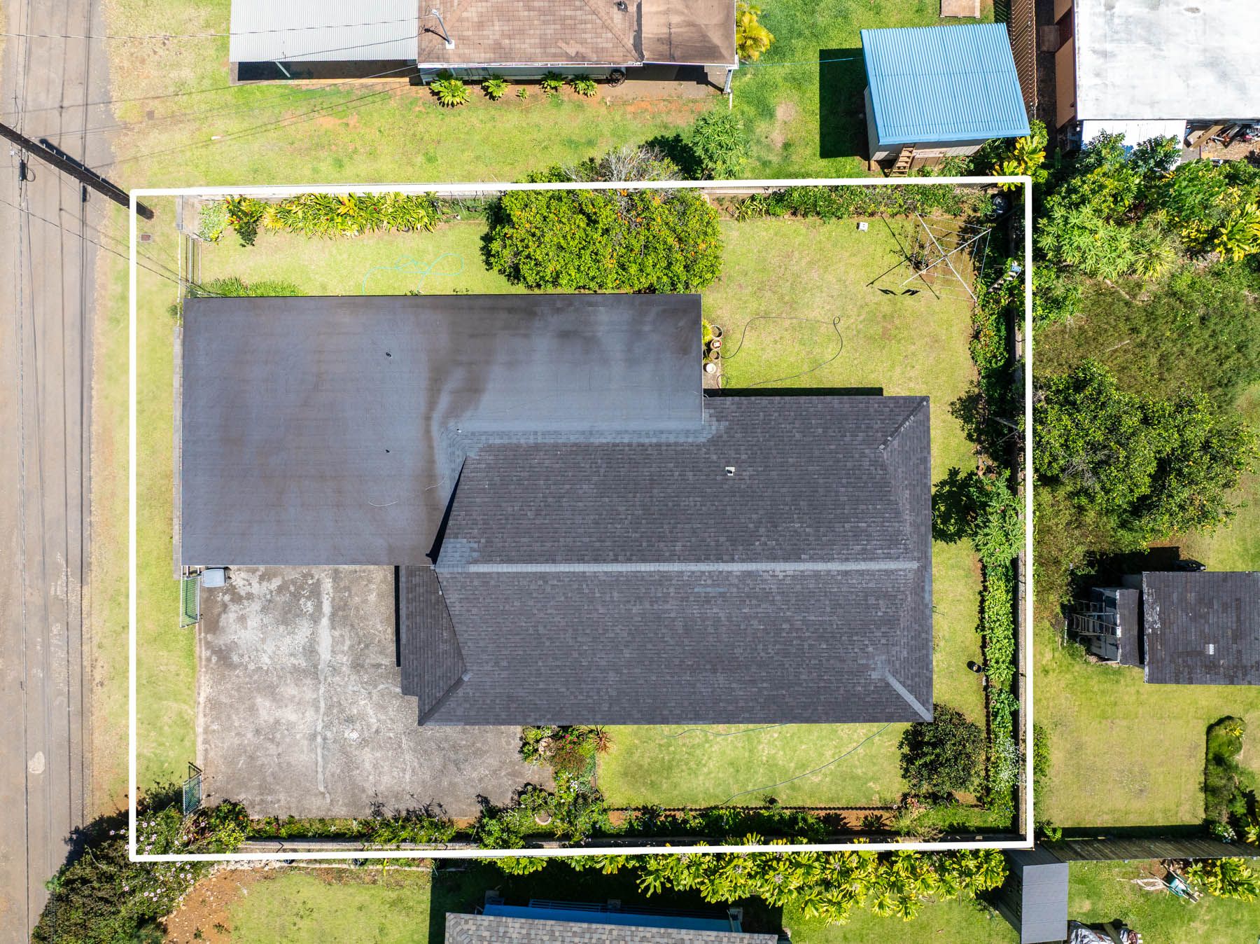 6033 Puka Street Kapaa, HI 96746 - Photo 23 of 23 an aerial view of a swimming pool