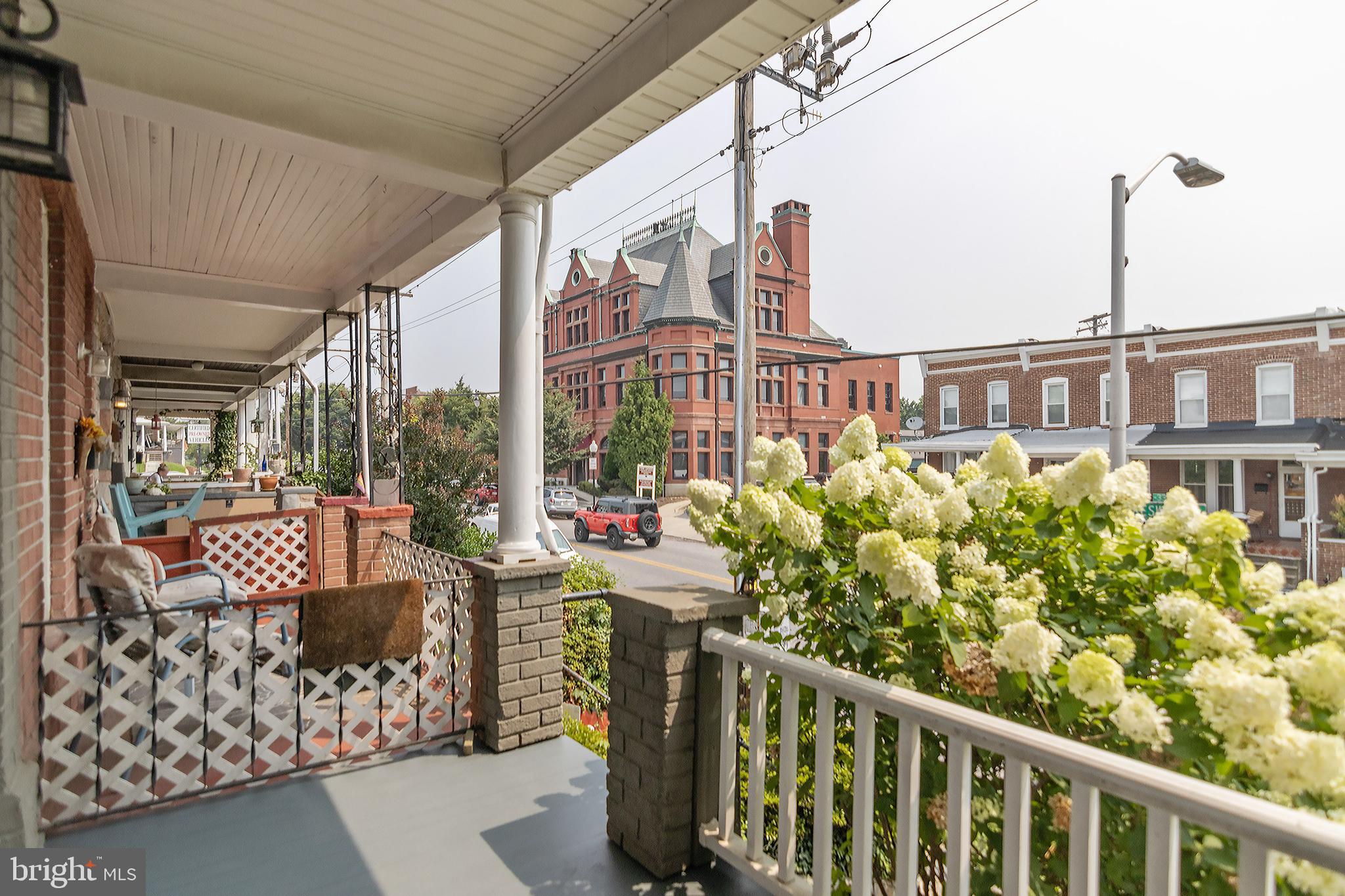 3338 Keswick Road Baltimore, MD 21211 - Photo 3 of 25 MAHGONY WOOD FRONT PORCH