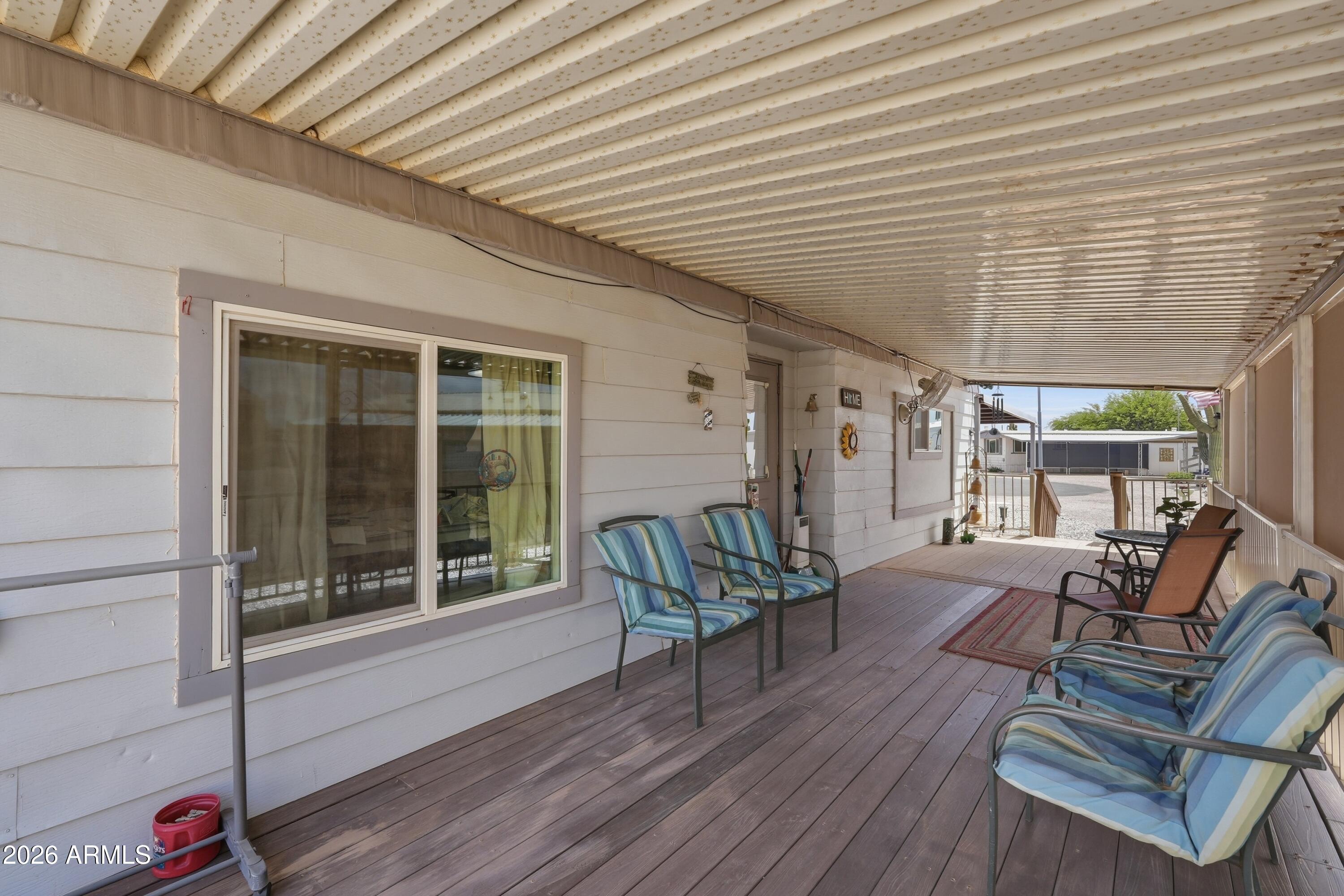 11100 West Alsdorf Road, Unit 50 Arizona City, AZ 85123 - Photo 28 of 36 a outdoor space with patio furniture