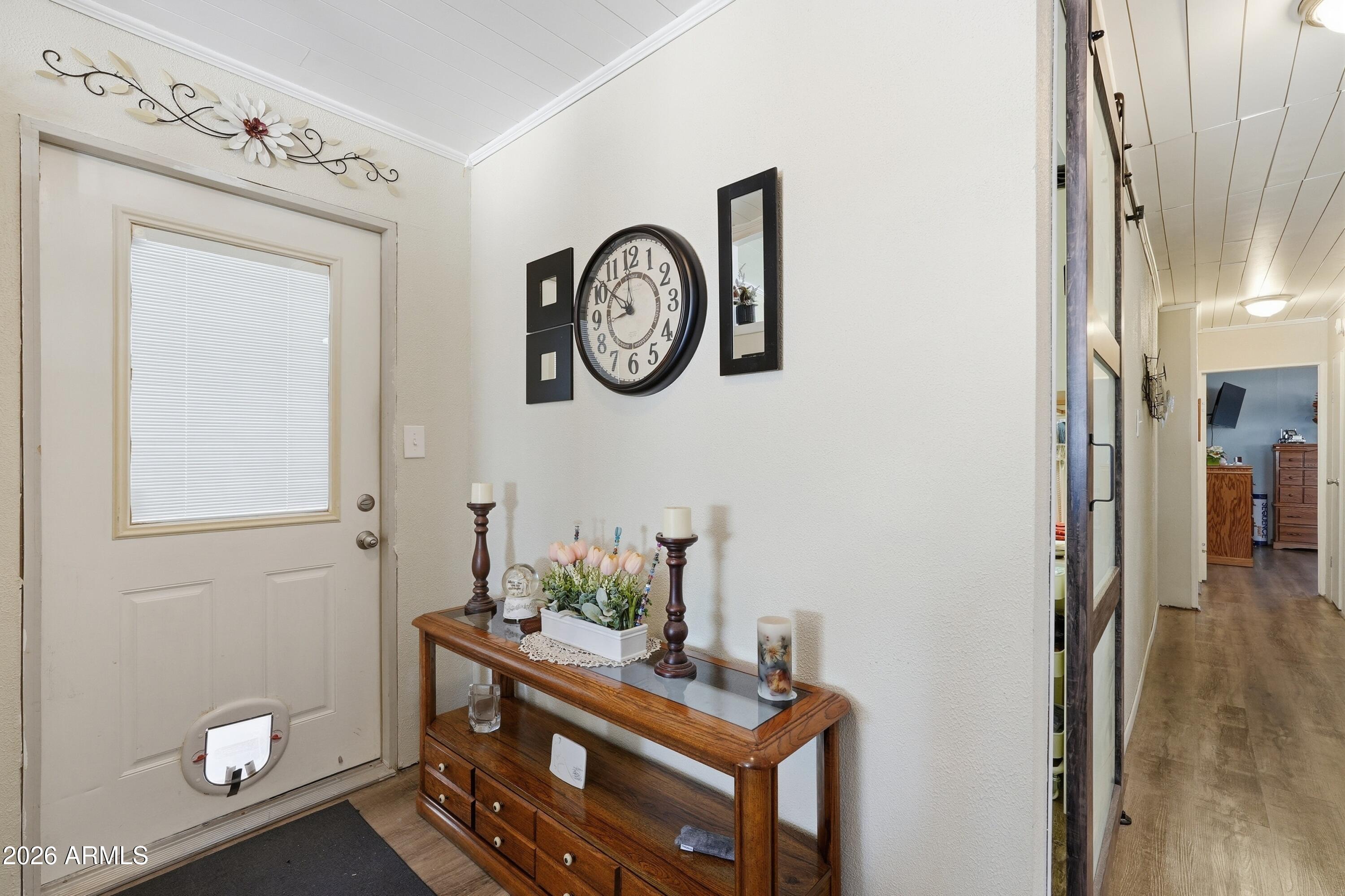 11100 West Alsdorf Road, Unit 50 Arizona City, AZ 85123 - Photo 3 of 36 a view of bathroom with a table and a mirror
