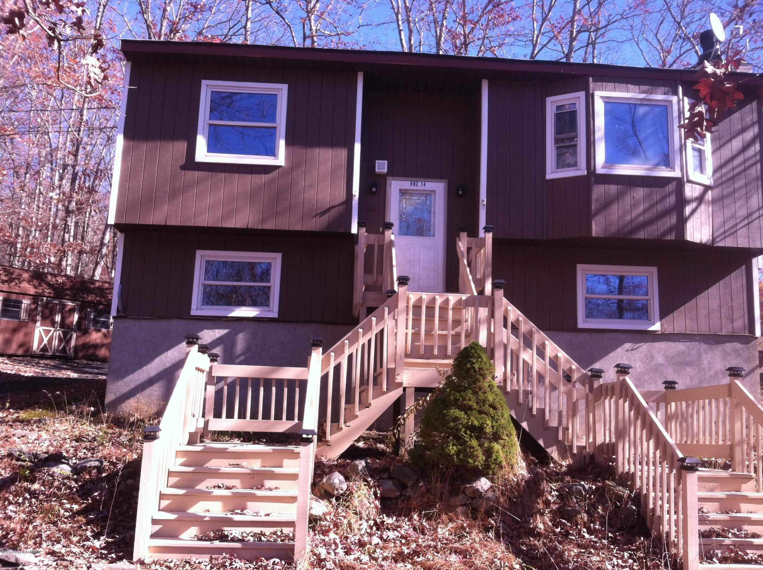 6229 Decker Road Bushkill, PA 18324 - Photo 12 of 15 a view of a house with wooden fence