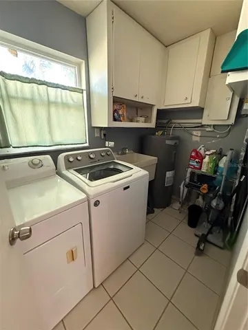 a room with storage and utility