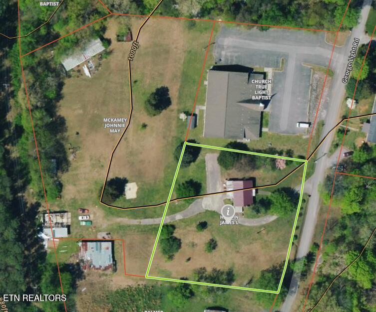 3227 George Light Road Knoxville, TN 37931 - Photo 24 of 24 Front parcel