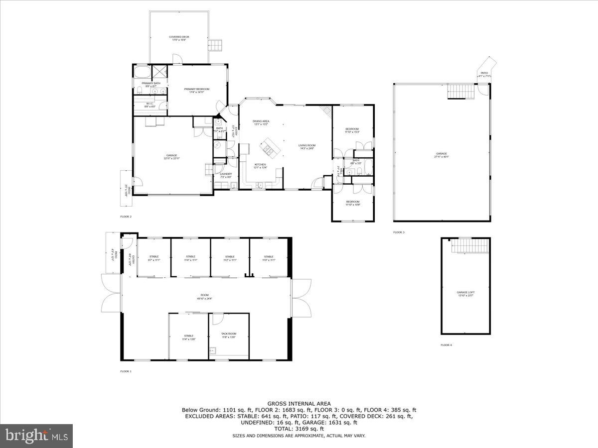 5751 Mountville Road Adamstown, MD 21710 - Photo 72 of 72 5751 Mountville all floor plans together