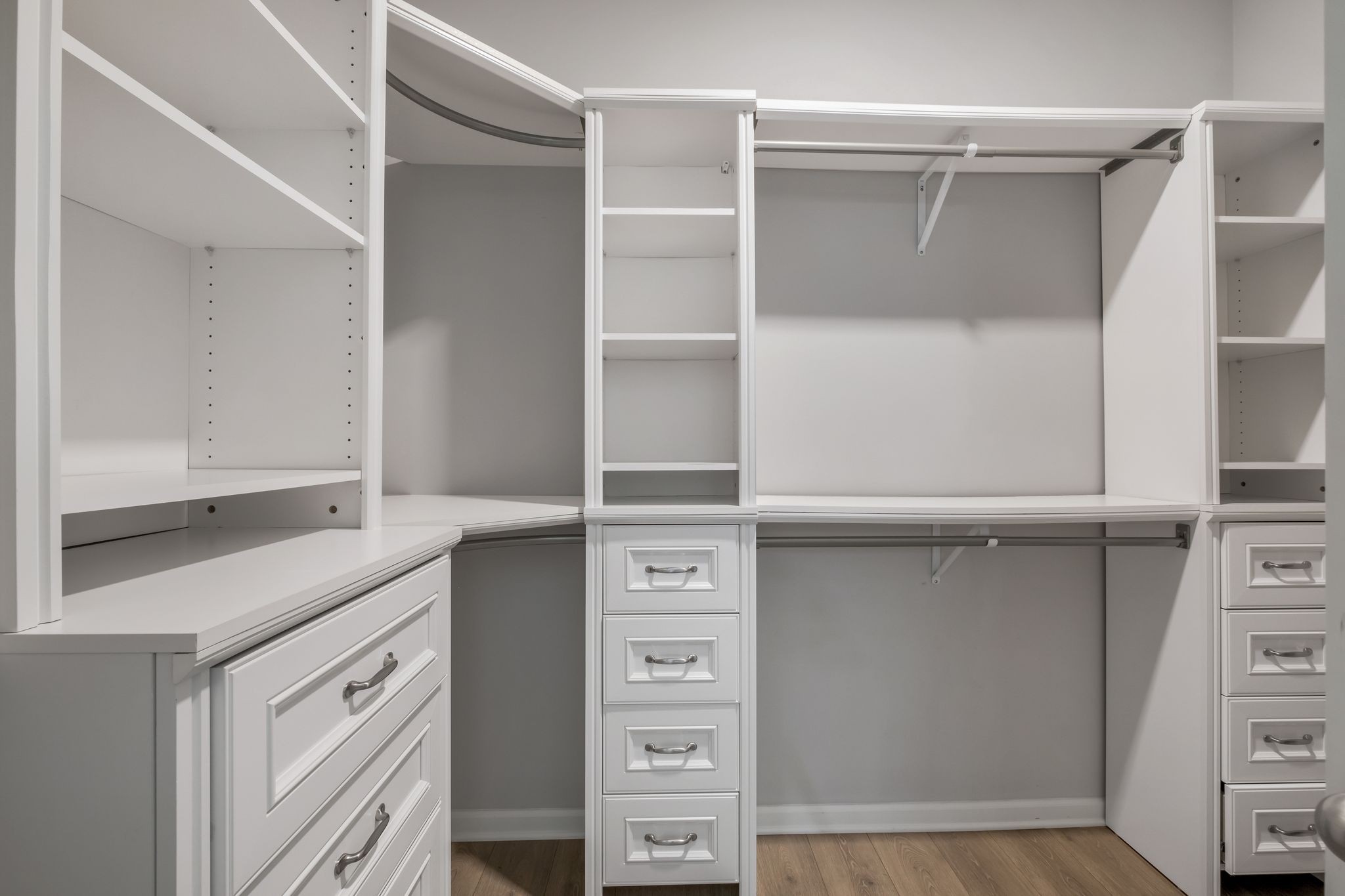 3721 Hoggett Ford Road Hermitage, TN 37076 - Photo 21 of 31 a kitchen with white cabinets and a refrigerator