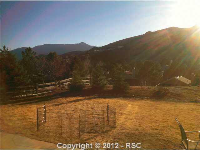 5630 Wilson Road Colorado Springs, CO 80919 - Photo 8 of 16 views of mountains from back yard