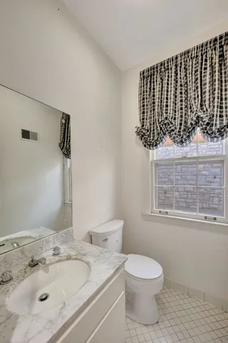 a view of a room with an empty space