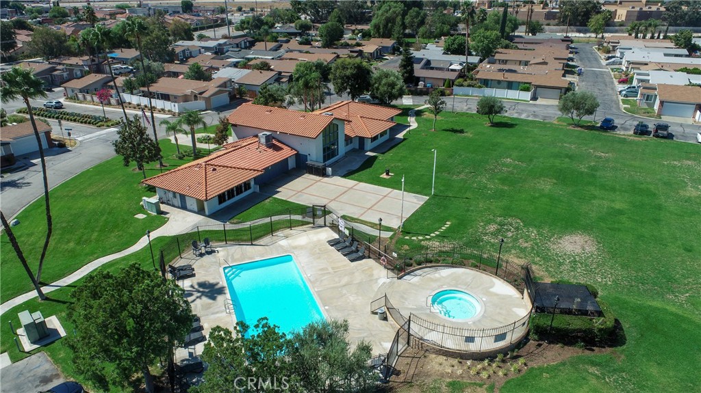 27568 Ruby Lane Castaic, CA 91384 - Photo 28 of 34 an aerial view of a house with garden space and street view