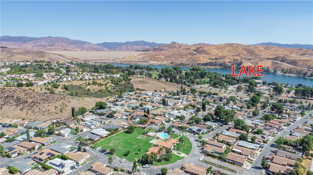 27568 Ruby Lane Castaic, CA 91384 - Photo 32 of 34 an aerial view of residential house and sandy dunes