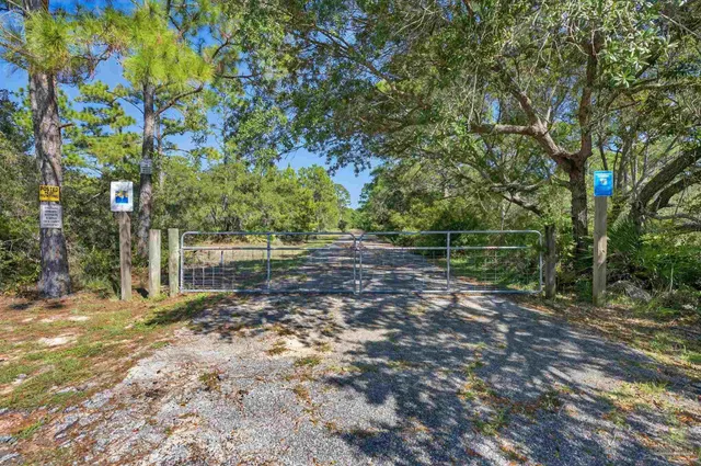 a view of outdoor space with sign board