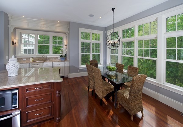 66 Arnold Road Wellesley, MA 02481 - Photo 5 of 13 a dining room with furniture window wooden floor