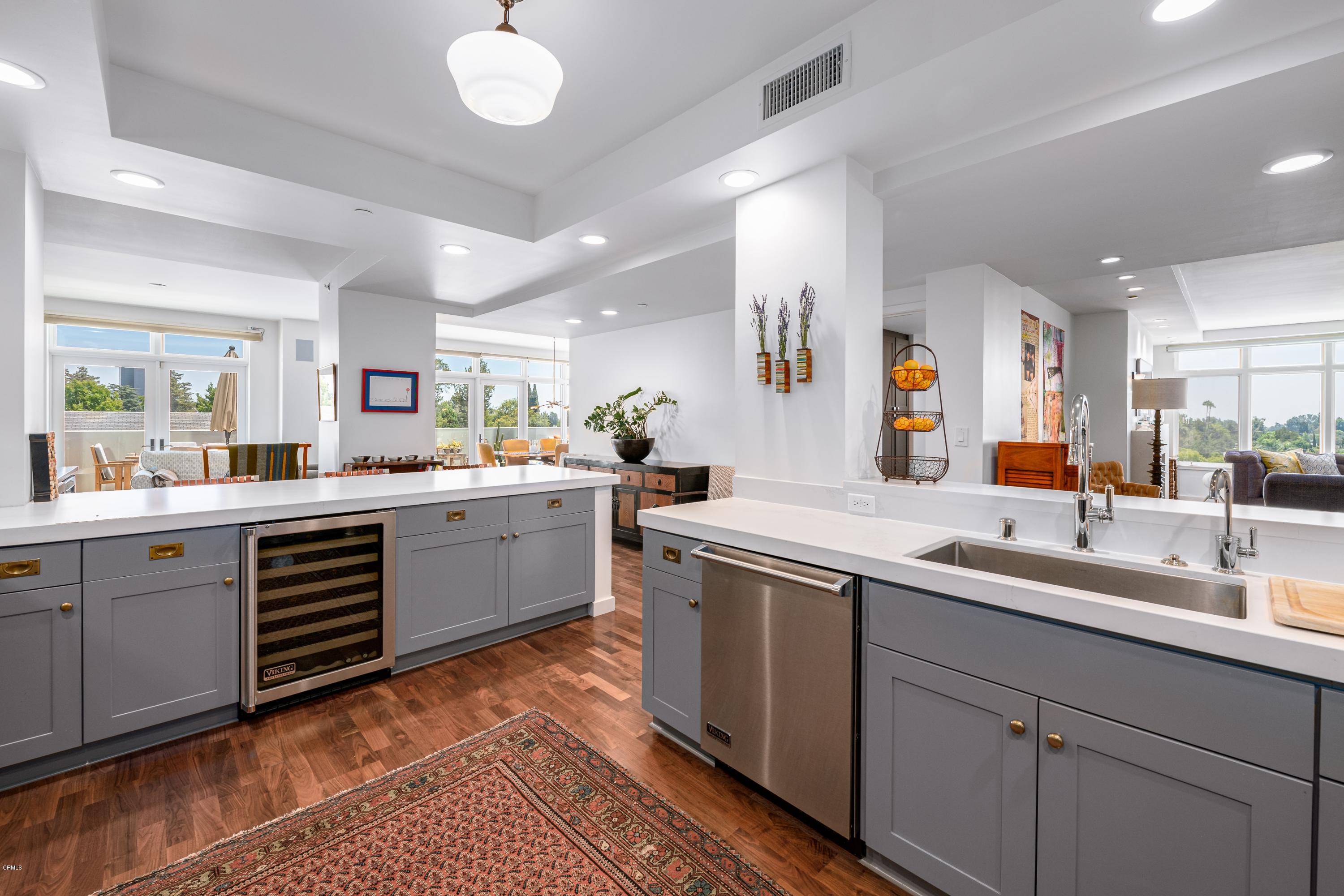 920 Granite Drive, Unit 509 Pasadena, CA 91101 - Photo 7 of 26 a kitchen with a sink cabinets and window