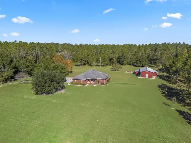 a view of an outdoor space with a lake view