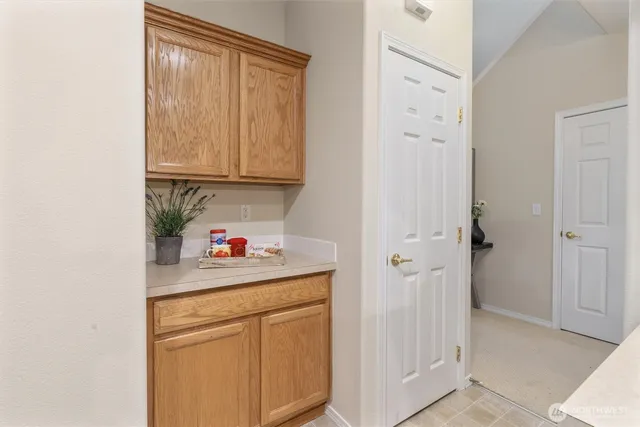 a room that has a sink and a stove