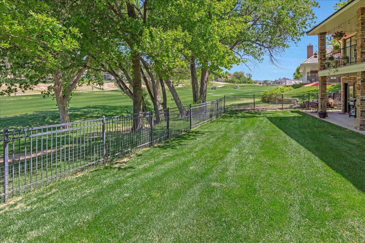 5 Locke Place Amarillo, TX 79124 - Photo 47 of 53 a view of a park with large trees