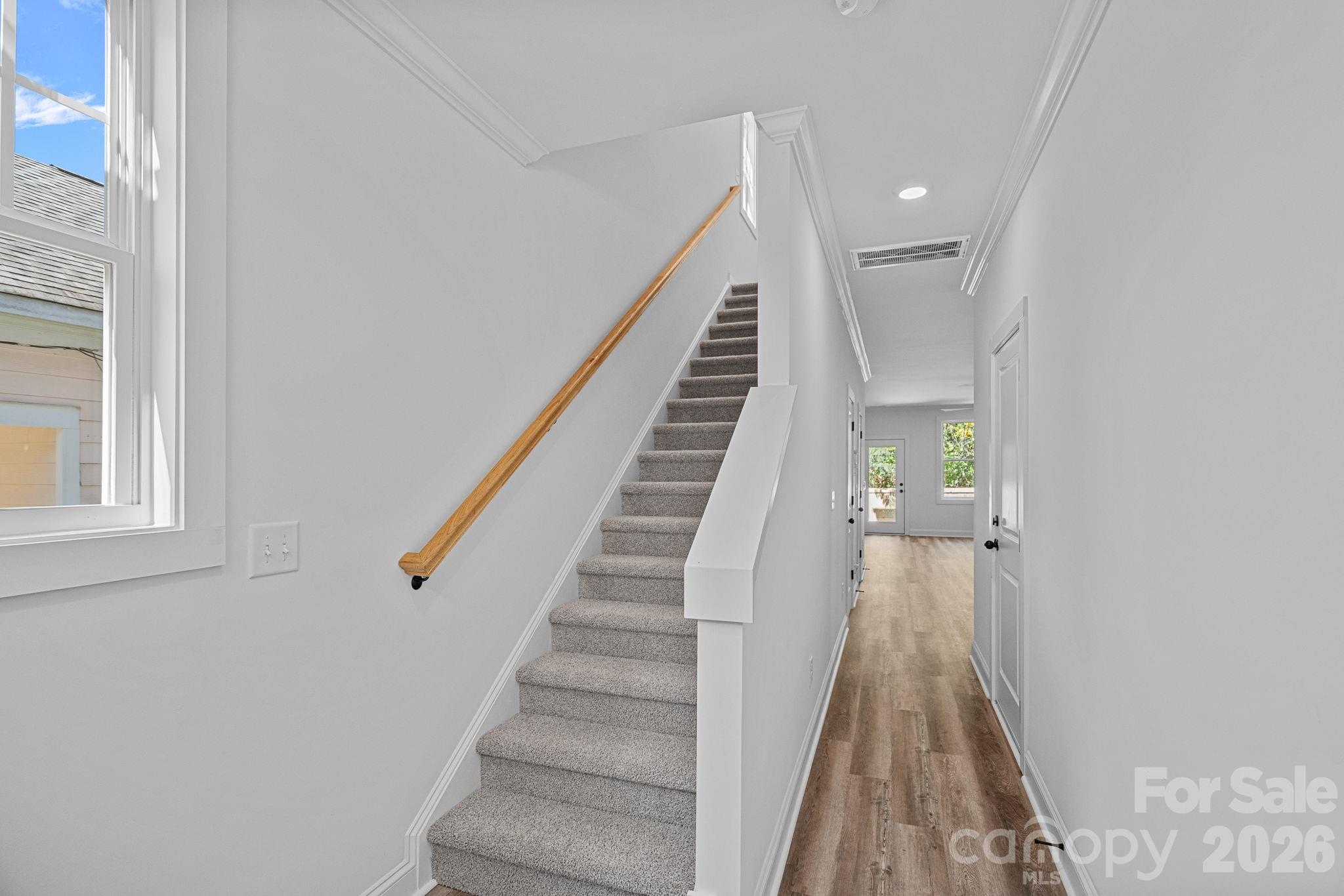 4015 Sofley Road Charlotte, NC 28206 - Photo 19 of 41 a view of entryway with wooden floor