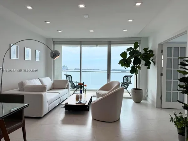 a view of furniture and potted plant