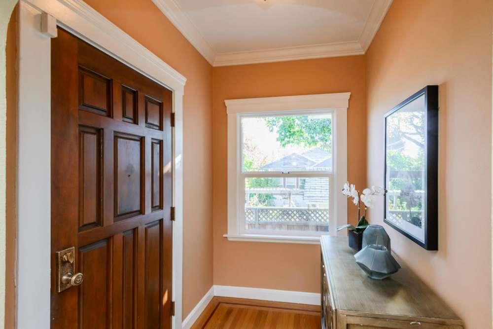 109 Stanley Road Burlingame, CA 94010 - Photo 31 of 37 a view of front door with furniture and a window