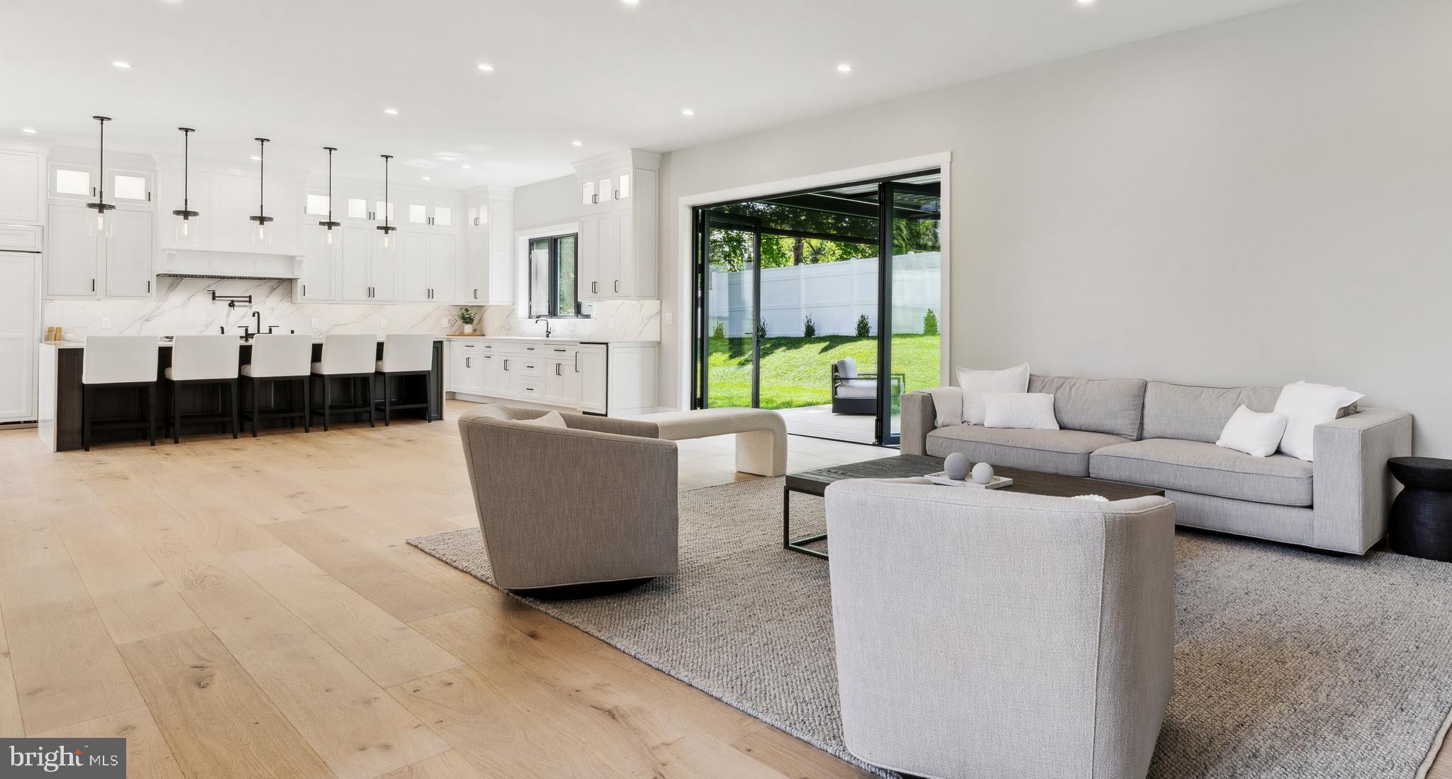 761 Mt Moro Road Villanova, PA 19085 - Photo 16 of 92 Open from Living Room to Kitchen and Exterior